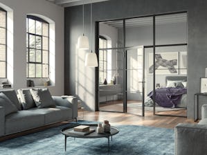 Entdecken Sie die neue Wohnlichkeit mit den hochwertigen... Moderne Stahl-Lofttüren im angesagten Industrial-Style