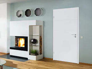 DesignLine Mit der DesignLine erfüllen Sie sich Ihre individuellen Türträume. Ob Stil-Elemente wie Edelstahl-Applikationen, vertiefte Fugen oder moderne Holz-Glas-Kombinationen, ob Echtholz-Furnier oder Farbe –...