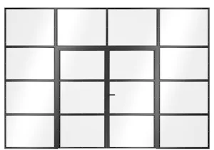 Dubbele deur uit staal en glas Houdt u van royale doorgangen, openheid en duidelijke structuren? Dan zijn onze openslaande stalen deuren precies de goede oplossing voor u. Een dubbele stalen deur creëert een uniek ruimtegevoel en...