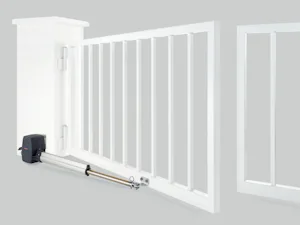 RotaMatic Der Hörmann Drehtor-Antrieb RotaMatic ist durch sein modernes, schlankes Design auf Ihr schönes Drehtor abgestimmt. Vorbildlich sind auch Funktion und Sicherheit. Auch ohne direkte Verbindung zum...