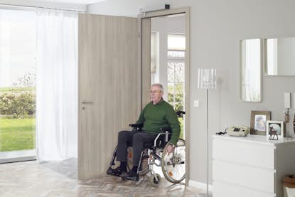 Barrierefreie Wohnung mit Türantrieb von Hörmann Barrierefreie Wohnung mit Türantrieb von Hörmann