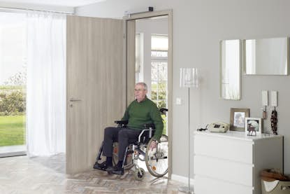 Barrierefreie Wohnung mit Türantrieb von Hörmann Barrierefreie Wohnung mit Türantrieb von Hörmann