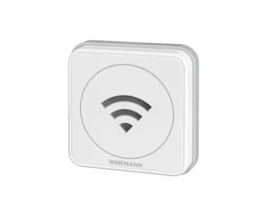 Passerelle WiFi La passerelle WiFi permet de commander des motorisations de portail et et de porte de garage ainsi que des commandes de porte industrielle simplement par commande vocale, peu importe l’endroit* à...
