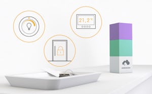 A Hörmann homee Smart Home központtal kapu- és... A Hörmann homee Smart Home központtal kapu- és ajtómeghajtását különösen kényelmesen, applikációval vagy hangvezérléssel működtetheti – éjjel-nappal, a világ bármely pontjáról. Ráadásul a Hörmann...