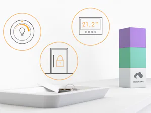 Mit der Smart Home Zentrale Hörmann homee können Sie Ihre... Mit der Smart Home Zentrale Hörmann homee können Sie Ihre Tor- und Türantriebe besonders komfortabel per App, Sprachsteuerung oder automatisiert bedienen – von jedem Ort der Welt aus und zu jeder...