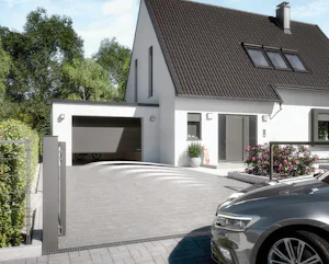 Kapuk és ajtók okos működtetése
A Hörmann homee rendszerrel... Kapuk és ajtók okos működtetése
A Hörmann homee rendszerrel Ön kapuit és ajtóit nem csak a házában lévő más eszközökkel tudja hálózatba kapcsolni és különösen kényelmesen vezérelni, hanem ezek...