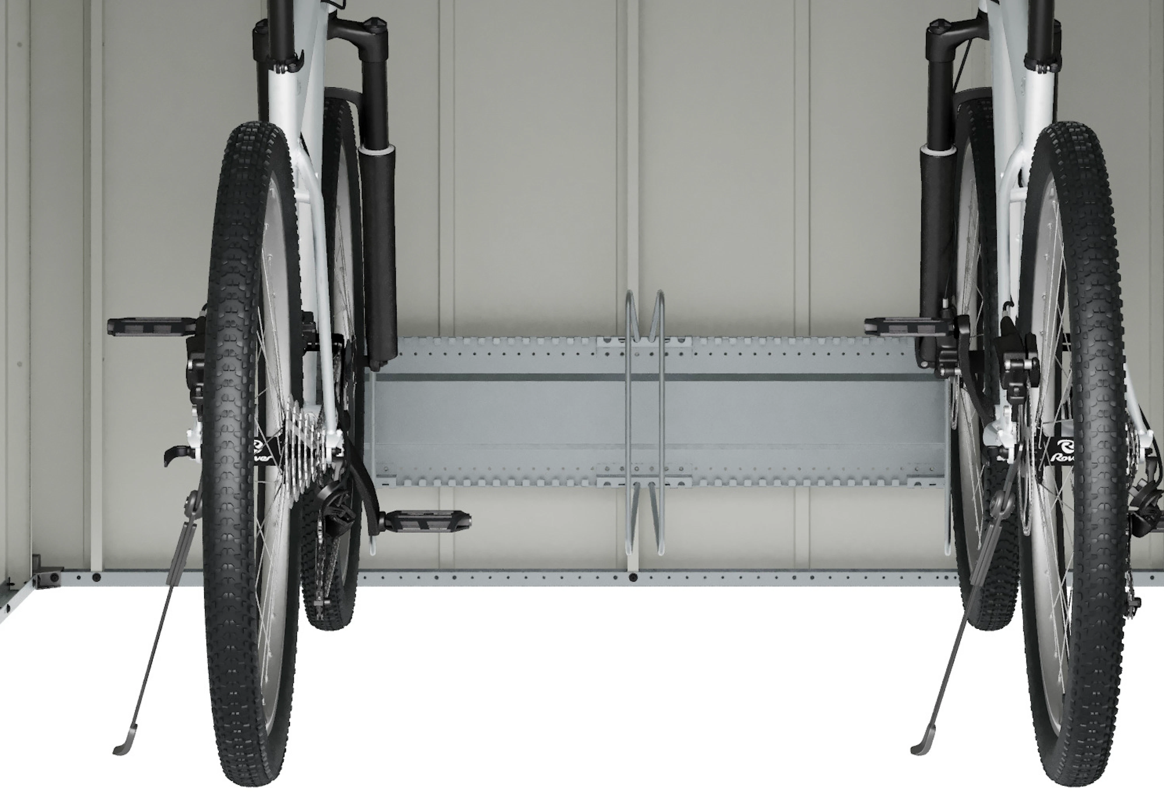 Fahrradhalter
Dank der flexibel verstellbaren Halterung... Fahrradhalter
Dank der flexibel verstellbaren Halterung passt sich der Fahrradhalter unterschiedlichen Reifenbreiten optimal an.