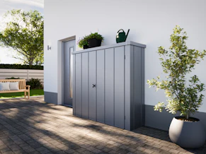 Gartenschränke aus Metall von Hörmann