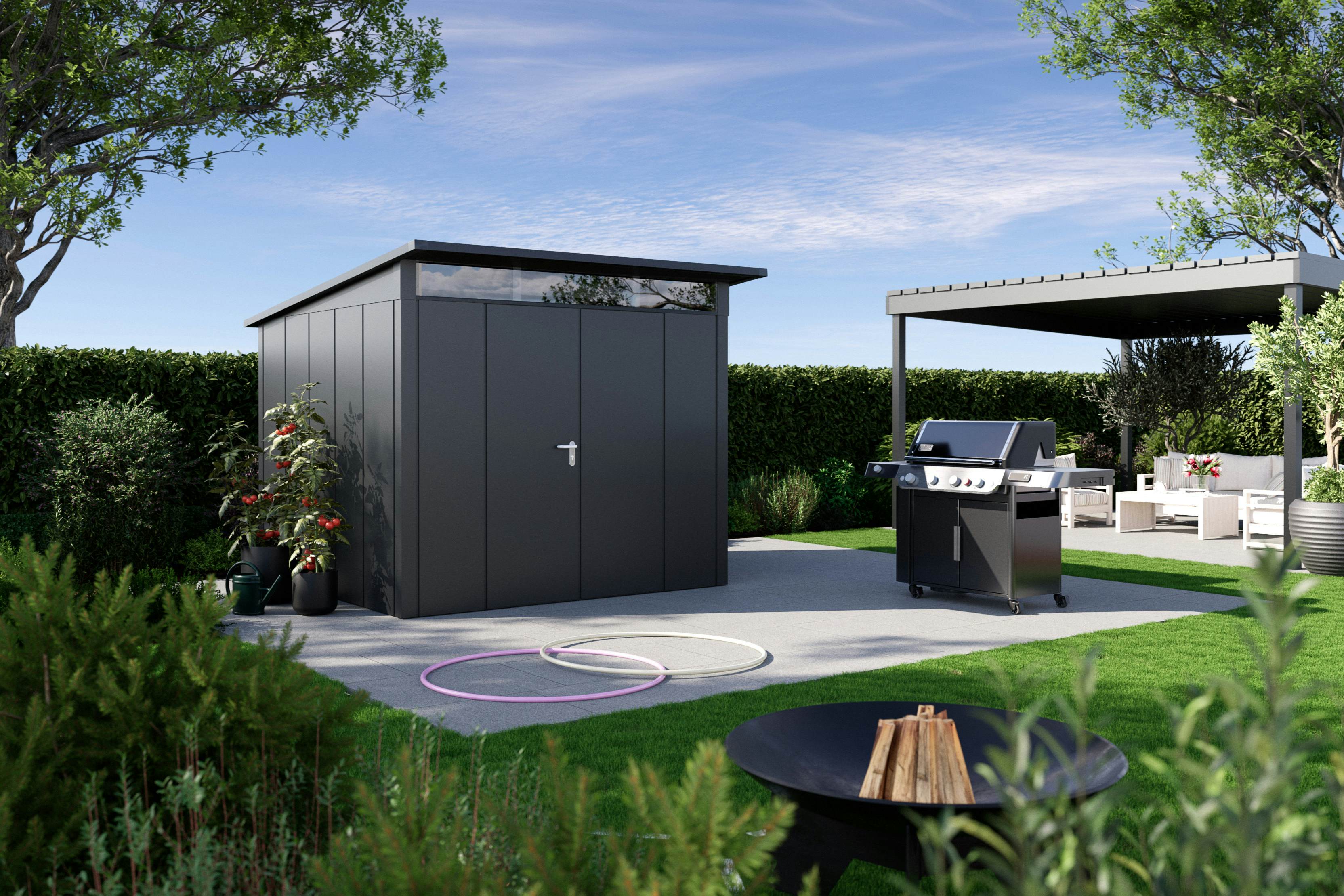 Mehr Sicherheit im Garten – mit cleverer Organisation für Ordnung und Stauraum