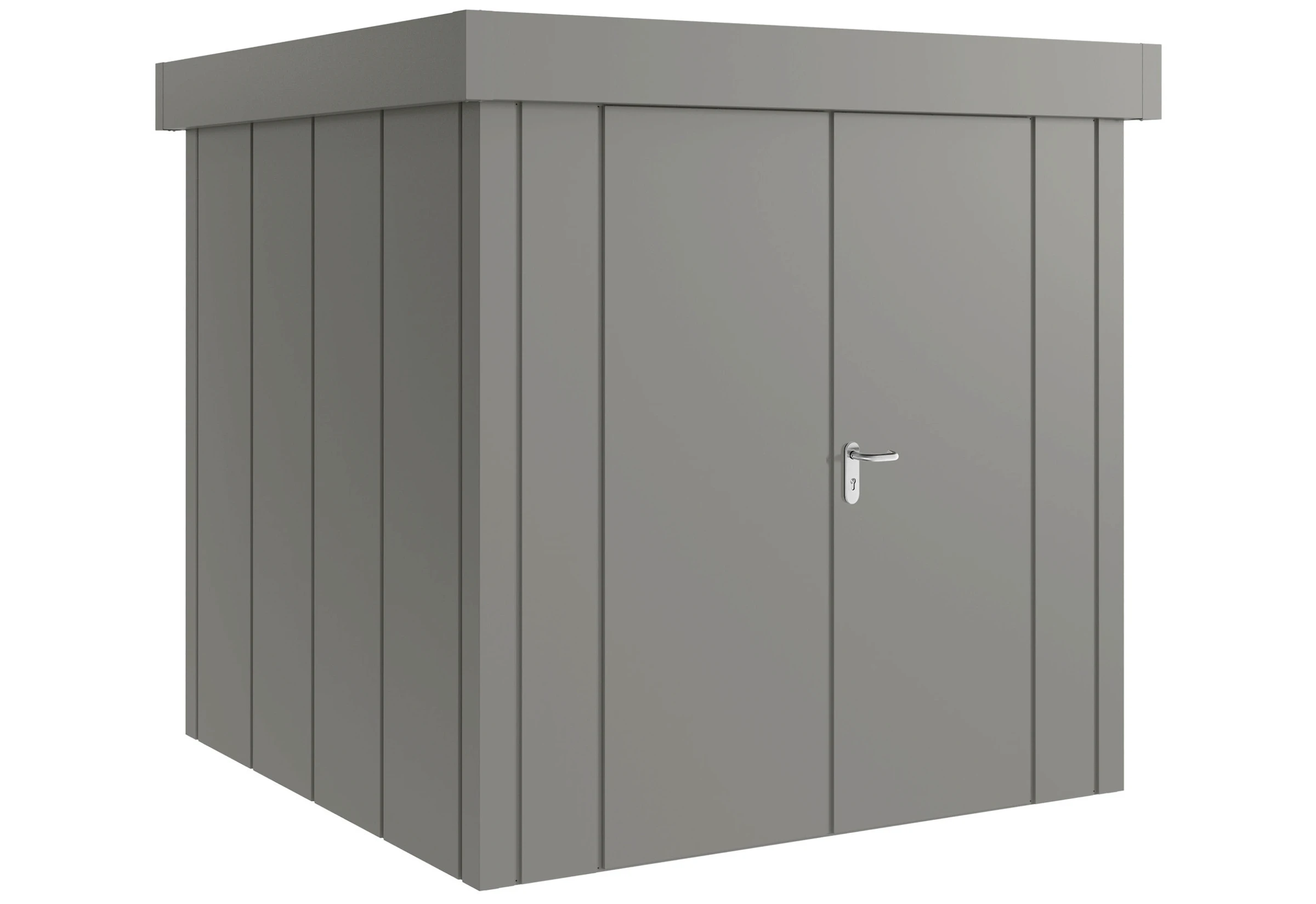 Juno-Gerätehaus Motiv Design Juno-Gerätehaus Motiv Design mit Flachdach
