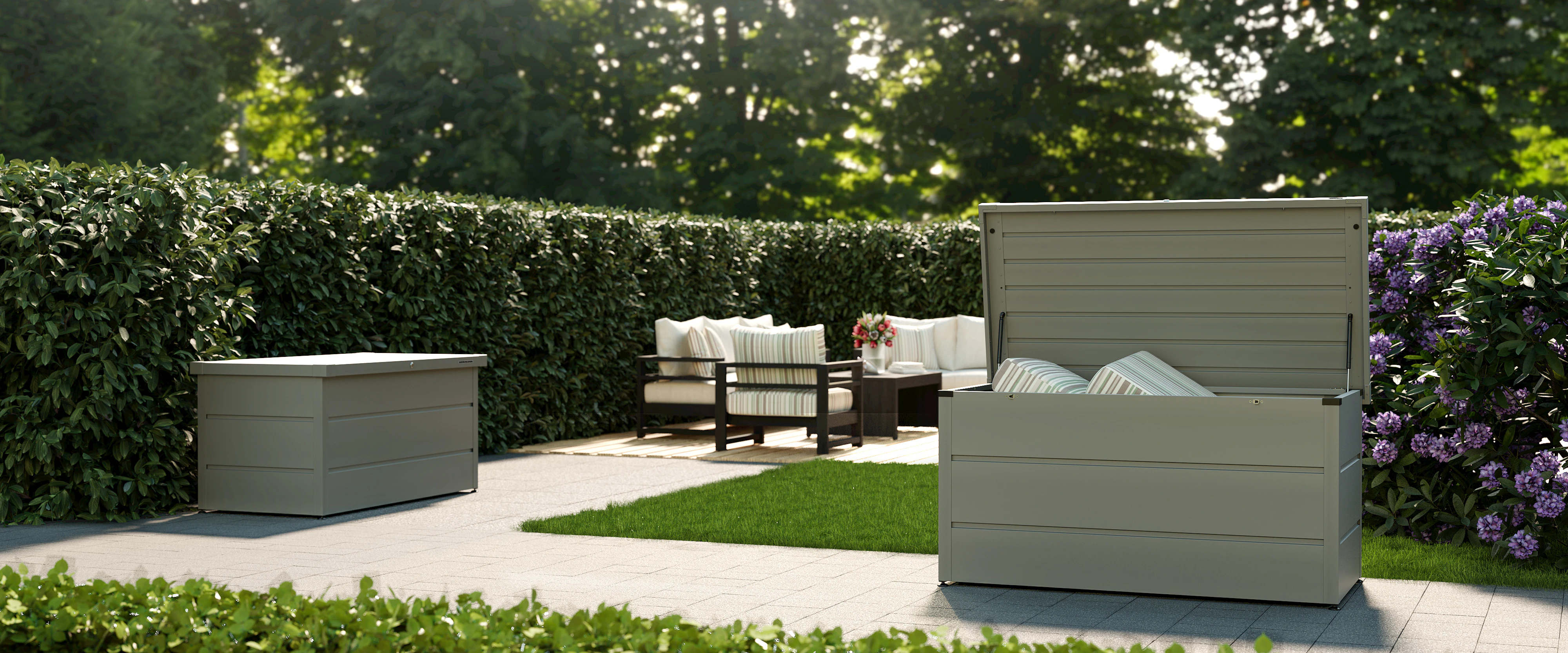 Passgenau: Die Hörmann Gerätehäuser und Gartenboxen