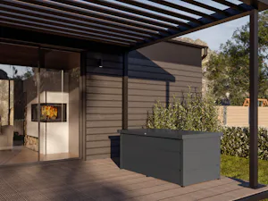 Auch Terrasse und Holzflächen sollten vor dem Winter... Auch Terrasse und Holzflächen sollten vor dem Winter gründlich gepflegt werden. Entfernen Sie Laub und Schmutz, reinigen Sie die Fugen und prüfen Sie die Terrassenüberdachung sowie Markise auf...