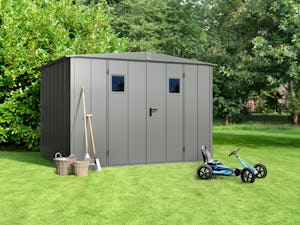 Berry tool shed Modern Donkergekleurd Berry-Opbergsysteem