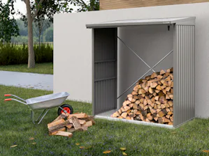 Vous avez besoin d’un emplacement au sec et sûr pour votre... Vous avez besoin d’un emplacement au sec et sûr pour votre bois de chauffage ? Les abris bûches de Hörmann vous offrent la solution parfaite pour un gros volume de bois. Ils peuvent parfaitement être...