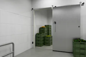 In de voedingsindustrie en in de detailhandel zijn constante... De deuren van koel- en vriescellen worden gekenmerkt door hun robuustheid en duurzaamheid en zijn verkrijgbaar in individuele afmetingen.