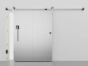 Isoliertüren für Kühlräume Unsere Kühlraum-Drehtüren HID-80 und Kühlraum-Schiebetüren HIS-80 sind für Einsatzgebiete bis 0 °C entwickelt. Beide Türen verfügen über ein 80 mm dickes Türblatt, das mit Polyurethan (PU)...
