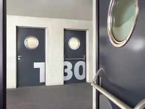 Ocelové objektové dveře Hörmann splňují mnohostranné...