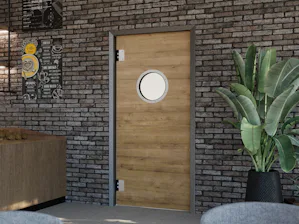 Use in the catering trade Double-action doors are particularly suited to situations where there is no ‘free hand’, such as when carrying food and drinks in restaurants and canteen kitchens, as they open smoothly and easily. We...