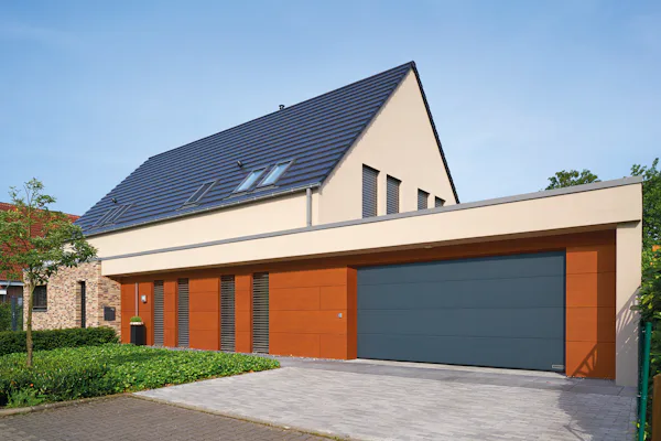 Antraciet garagedeur Gorredijk| Hörmann