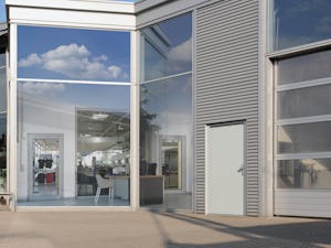 Ganz gleich ob Neubau oder Modernisierung, Hörmann bietet... Ganz gleich ob Neubau oder Modernisierung, Hörmann bietet für Schulen und Behörden sowie für Industrie- und Handwerksgebäude die richtige Tür mit den passenden Funktionen. Ob robuste Innentüren für...