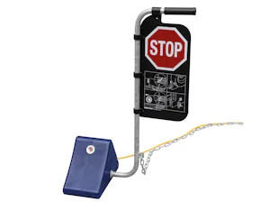 Wielkeggen Wielkeg blauw met stopbord | Hörmann