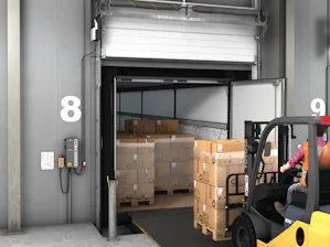 DOBO-system DOBO står for "docking before opening", og er et gjennomtenkt komplettsystem fra Hörmann som gir spesielt energieffektiv lasting. Med DOBO-systemet kobles lastebilen til lastepunktene med lukkede...