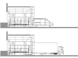 Universele laadbrug UDD Bouwtekening Laadbrug UDD Hörmann
