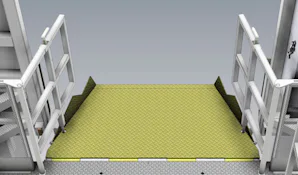 Universele laadbrug UDD Laadbrug UDD uitgeklapt Hörmann