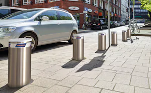 Nos bornes amovibles sont le bon choix pour les situations... Wegneembare verkeerspalen in de stad