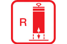 En option, vous pouvez également opter pour la borne... Pictogram wegneembare verkeerspaal High Security Line