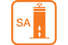 Nos bornes semi-automatiques sont dotées d’un vérin à gaz et... Nos bornes semi-automatiques sont dotées d’un vérin à gaz et ne nécessitent donc aucune alimentation électrique. Enfoncer manuellement la borne pour l’abaisser. Le vérin à gaz intégré permet de lever...