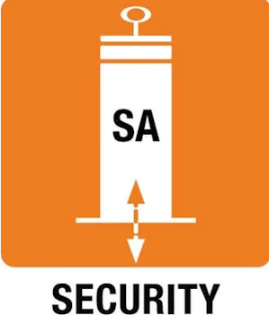 Our semi-automatic bollards are equipped with a gas spring... Our semi-automatic bollards are equipped with a gas spring and so they do not need a power supply. The bollards can be lowered by pushing them down manually and raised automatically after unlocking by...
