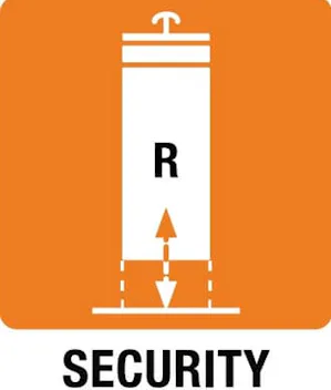 If a situation requires the bollard to be removed... If a situation requires the bollard to be removed spontaneously, for example to allow an emergency vehicle to pass, Security Line bollards can easily be disassembled without any tools.