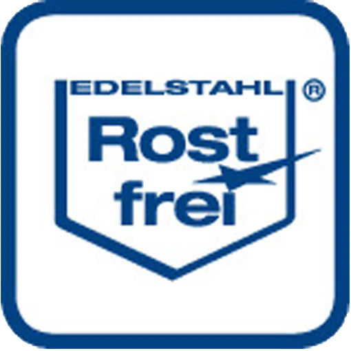 Symbol für rostfreien Edelstahl