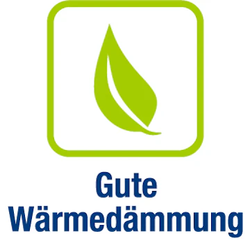 Symbol für gute Wärmedämmung