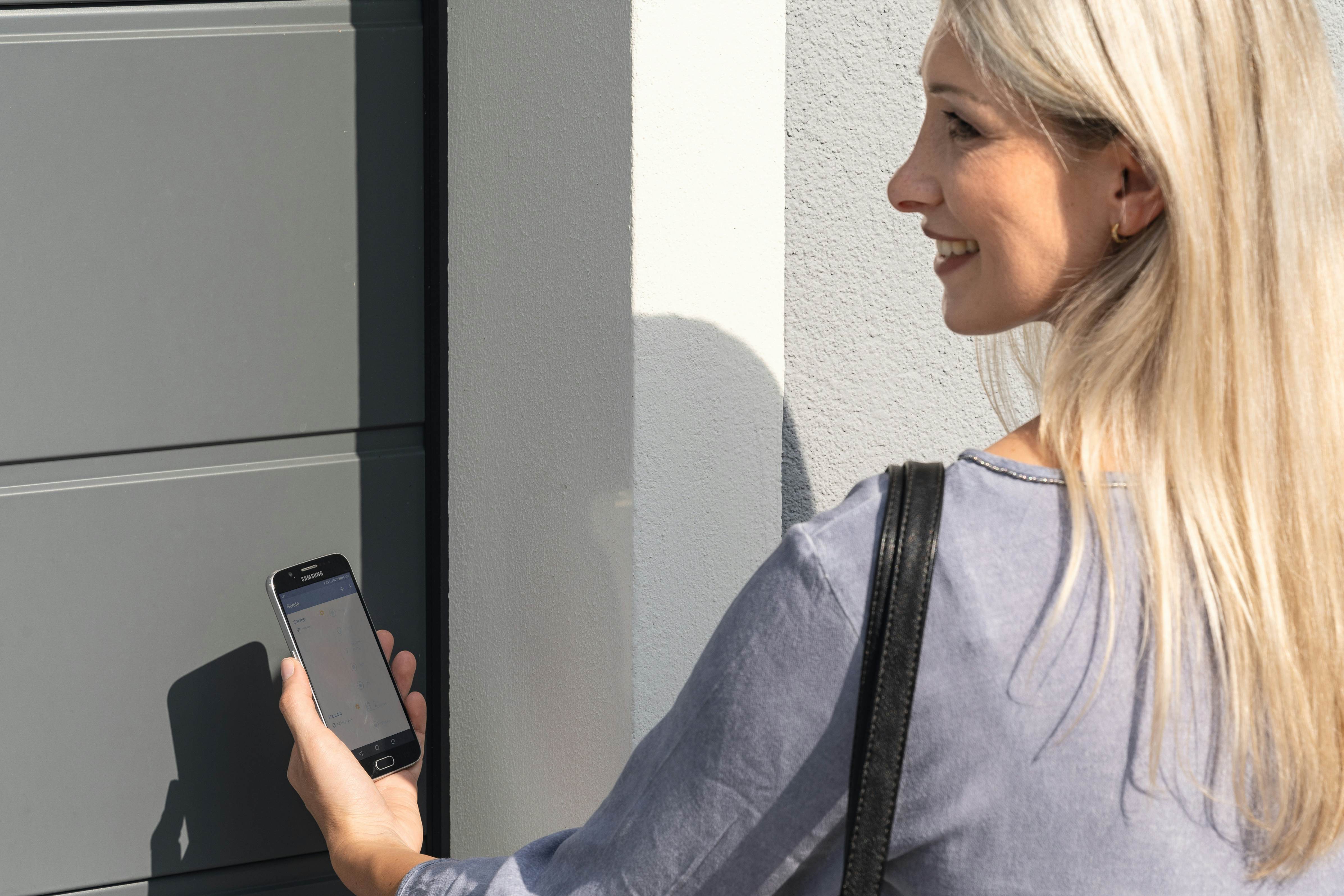 BlueSecur App – der Handsender im Smartphone