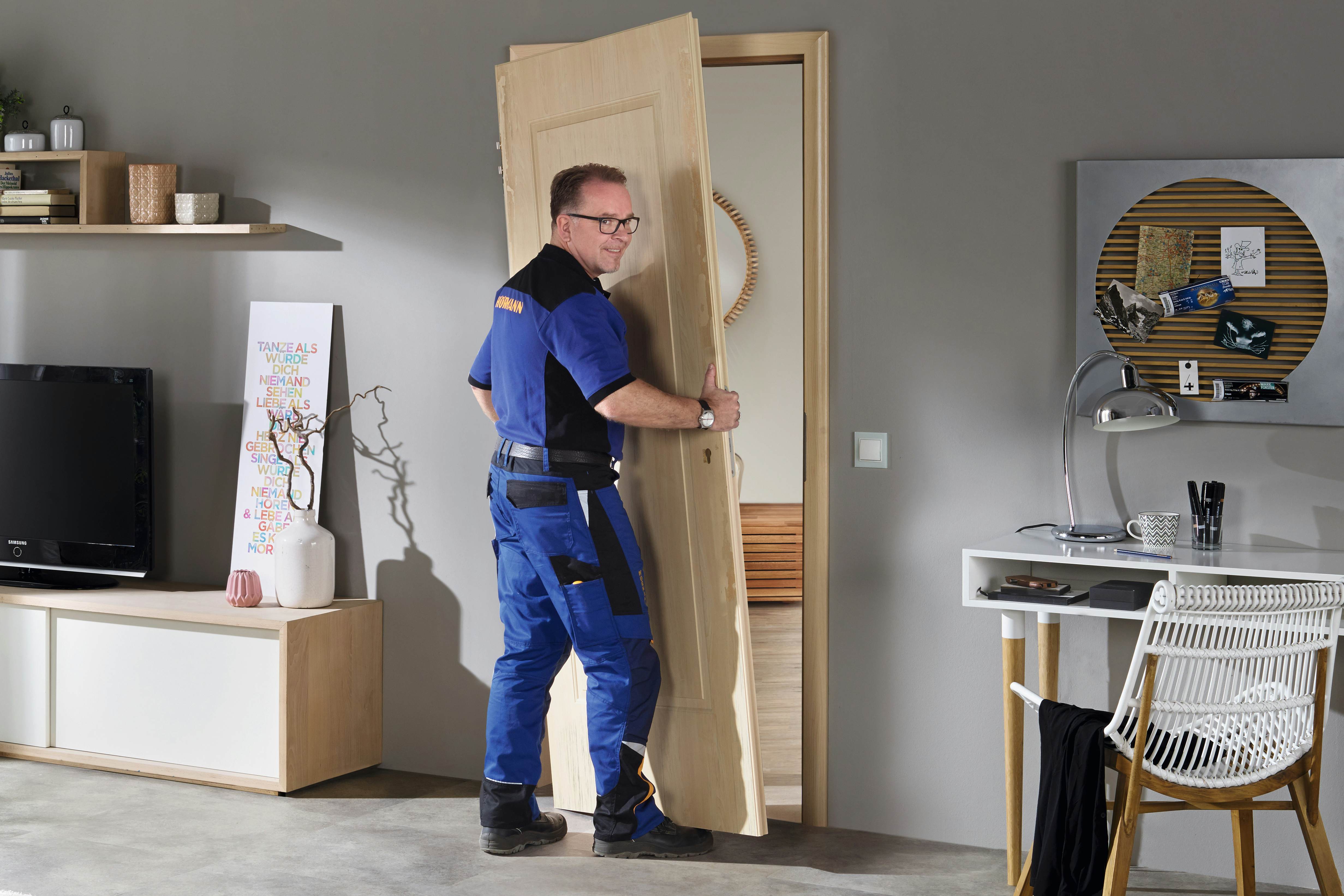 Faites installer votre porte par un professionnel – En quelques heures seulement