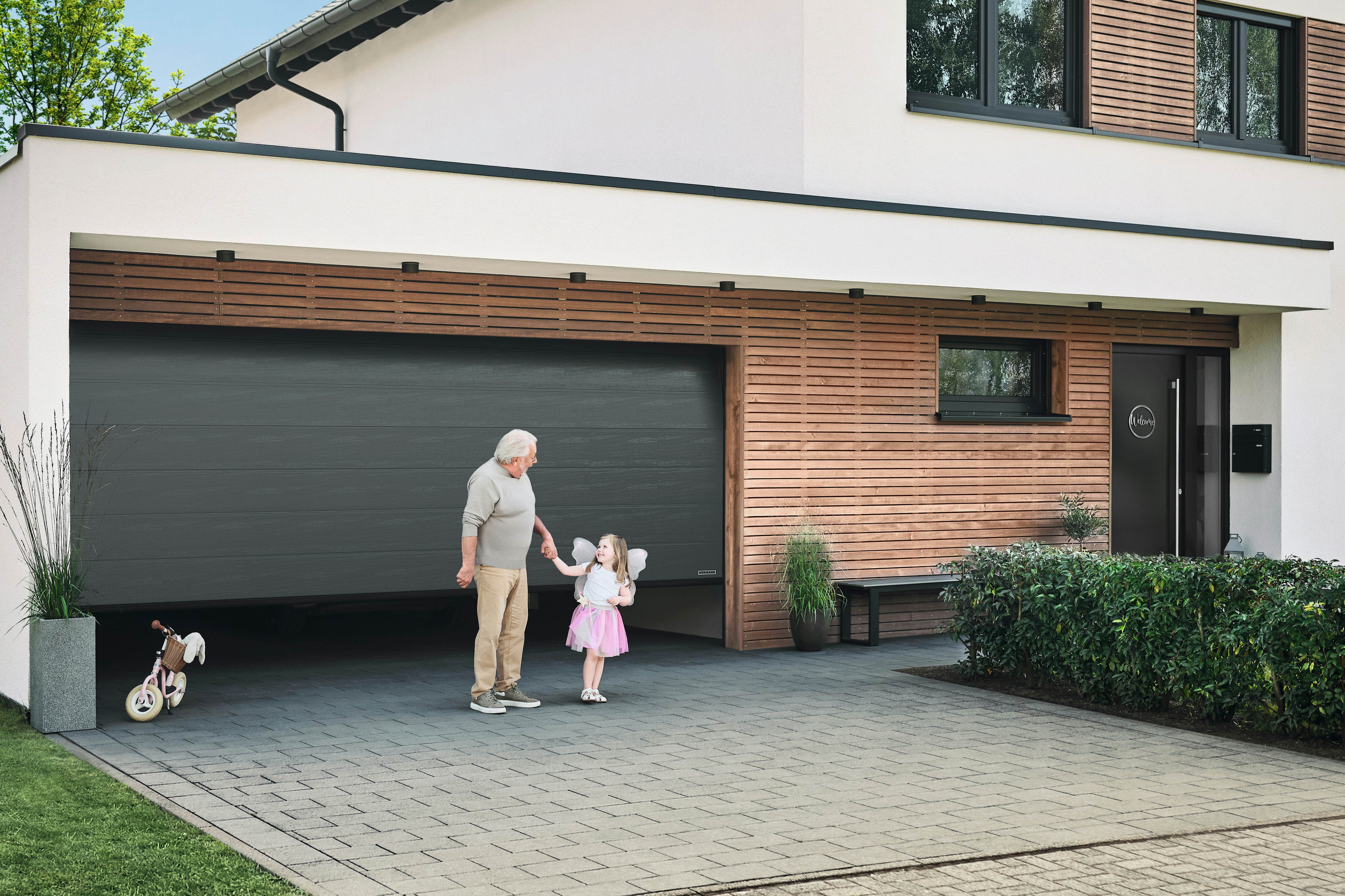 Portes de garage sectionnelles Découvrez les avantages d'une porte sectionnelle Hörmann