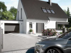 Comando smart dei vostri portoni e porte
Con Hörmann homee... Comando smart dei vostri portoni e porte
Con Hörmann homee potete non solo connettere e comandare in modo semplice i vostri portoni e porte d'ingresso con altri apparecchi nella vostra casa, ma anche...