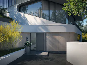 ThermoCarbon motivo 308, nel colore preferenziale grigio ardesia RAL 7015, opaco