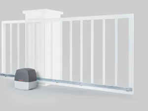 LineaMatic I punti di forza della motorizzazione per cancelli scorrevoli LineaMatic sono l'alloggiamento compatto regolabile in altezza, realizzato in zinco pressofuso e materiale sintetico rinforzato con fibra...