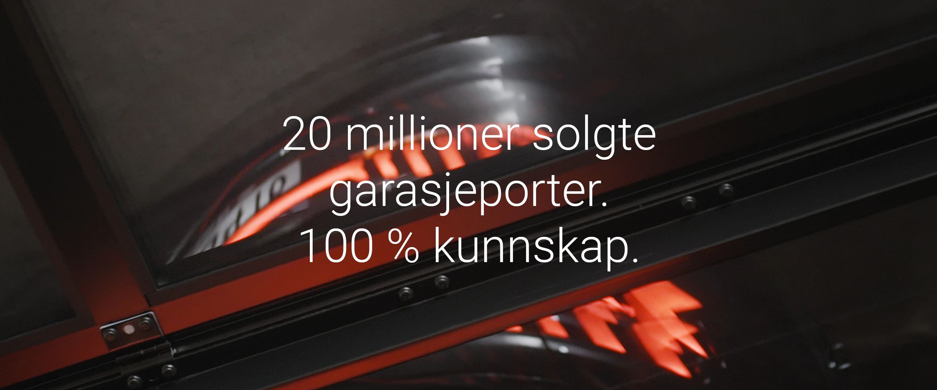 Garasjeporter fra Hörmann: 100% gjennomtenkt - fra kun kr 9.900,-