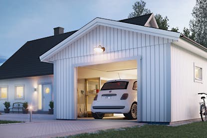 Golvbrunn i garaget Golvbrunn i garaget