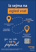 Zakaj na dan oprtih vrat v PE Ljubljana? Prepustite se osebnemu pristopu naših strokovnjakov za vrata in se preizkusite v odpiranju garažnih vrat, vhodnih vrat, krilnih vrat ter notranjih lesenih in steklenih vrat Hörmann. Poskrbljeno bo...