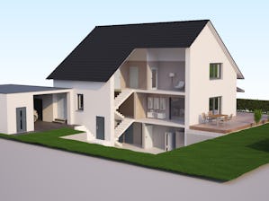 Whether for new construction projects or modernisations,... Whether for new construction projects or modernisations, Hörmann offers you suitable doors for every area of your home. Whether security doors for basements or the entrance to garages, fire-retarding...