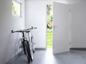 Proven for over four decades, this multi-purpose door is... Proven for over four decades, this multi-purpose door is stable, durable and weather-resistant, making it ideal for inside and outside. The MZ comes in a single-leaf or double-leaf design and is...