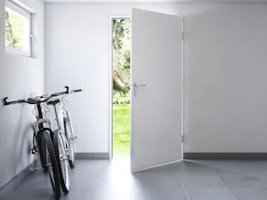Basement entrances, outbuildings and garages are often... Basement entrances, outbuildings and garages are often equipped with old doors that can be forced open in seconds. Always remember: if the basement door is open, the whole house is accessible. This is...