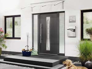 Hörmann Thermo65 and Thermo46 front doors make it easy to... Hörmann Thermo65 and Thermo46 front doors make it easy to feel relaxed. This is because these high-quality construction components are characterised by
excellent thermal insulation valuesreliable...