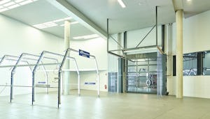 Hörmann´s Flex strip curtains are especially suitable for... Hörmann´s Flex strip curtains are especially suitable for use as inexpensive doors for large warehouse openings. The durable UPVC strips seal to a large extent and only open up to the width of the...
