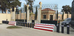 If you want to protect entrances or exits up to 6 metres in... If you want to protect entrances or exits up to 6 metres in width with increased security measures, we recommend our road blockers.
Depending on the situation, our road blockers can either be let...